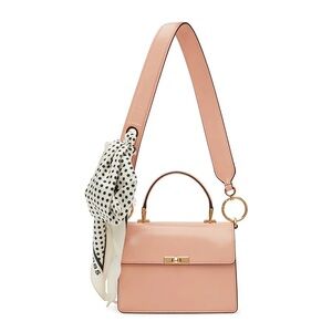Marc Jacobs Downtown Top Handle Bag in Pink Leather with Scarf